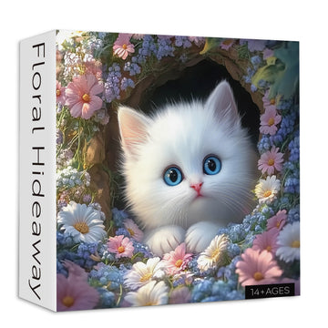 Floral Hideaway Jigsaw Puzzle 1000 Pieces